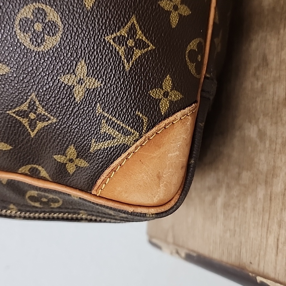 Louis Vuitton Brown Monogram Travel Bag-Authentic Sirius 55 Suitcase!! - Picture 10 of 16